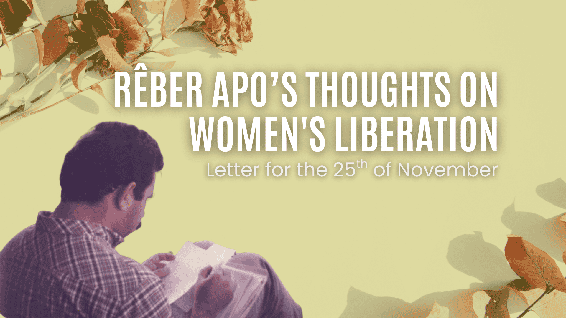 Letter for the 25th of November