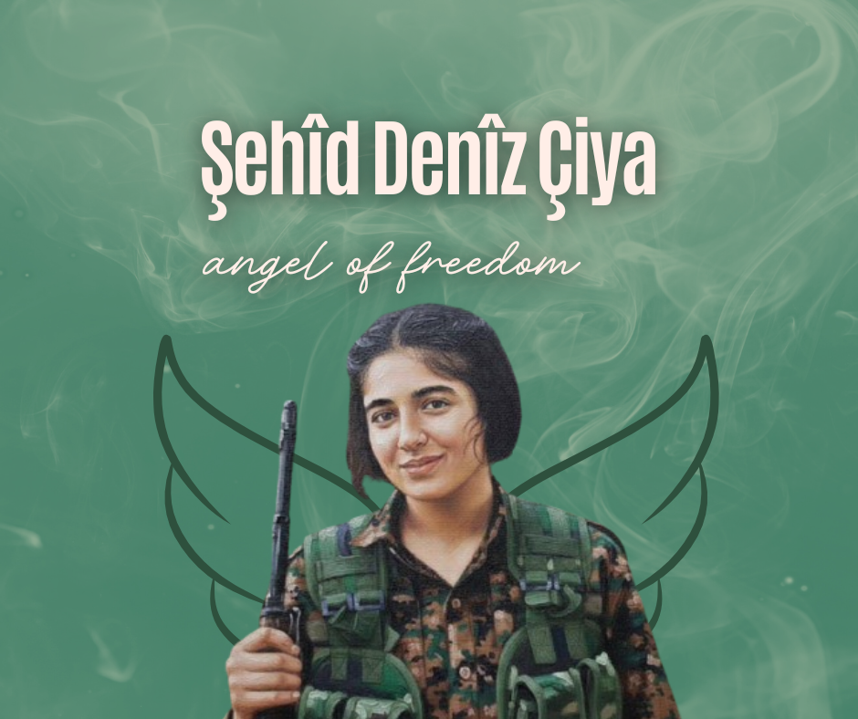 Sie ist ein Engel der Freiheit: Şehîd Denîz Çiya